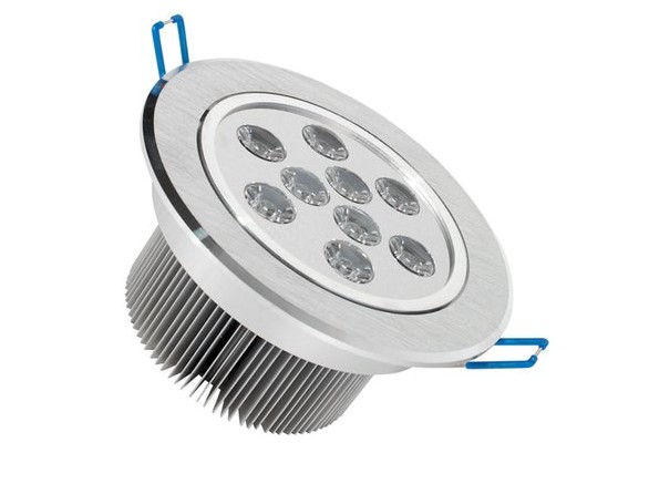 7*1W LED Einbaustrahler, Deckenausschnitt Ø92mm