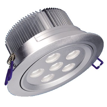 6*1W LED Einbaustrahler, Deckenausschnitt Ø92mm