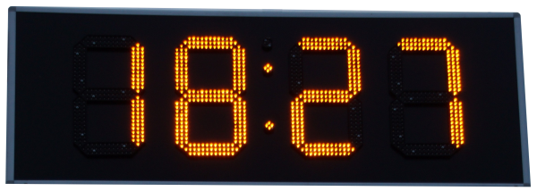 LED GPS Uhr/ Temperatur/ Datum Anzeige, 41cm